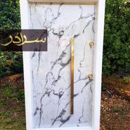 درب ضد سرقت ماربل:”کدLC212”/نرده شیشه‌ای ضدسرقت