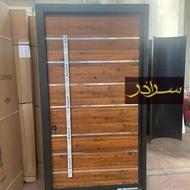 درب ضد سرقت روکش بلوط: