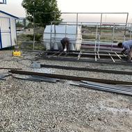 جوشکاری اسکلت کانکس