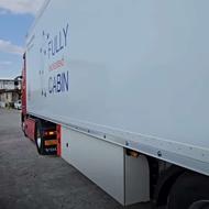 تولیدکننده تریلی یخچالی سه محور با اقساط