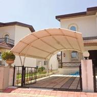 سایبان و سقف پارکینگ خودرو فروش سقف UPVC و پلی‌کربنات