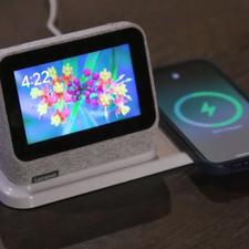 ساعت رومیزی هوشمند با داک هوشمند شارژ موبایل