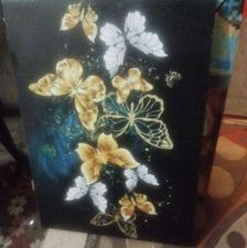 دو عدد تابلو رنگ و روغن