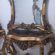 ایینه کنسول سالن زیبایی