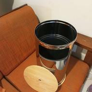 سطل زباله استیل بزرگ تایوانی