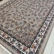 فرش آراز ترنجدار وافشان با نقوش ایرانی وزیبا