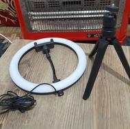 رینگ لایت به همراه سه پایه