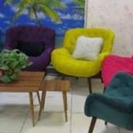 مبل چستر رنگین کمان بازدید ساری__خانوم بی غم_گالری آپامه_°•_