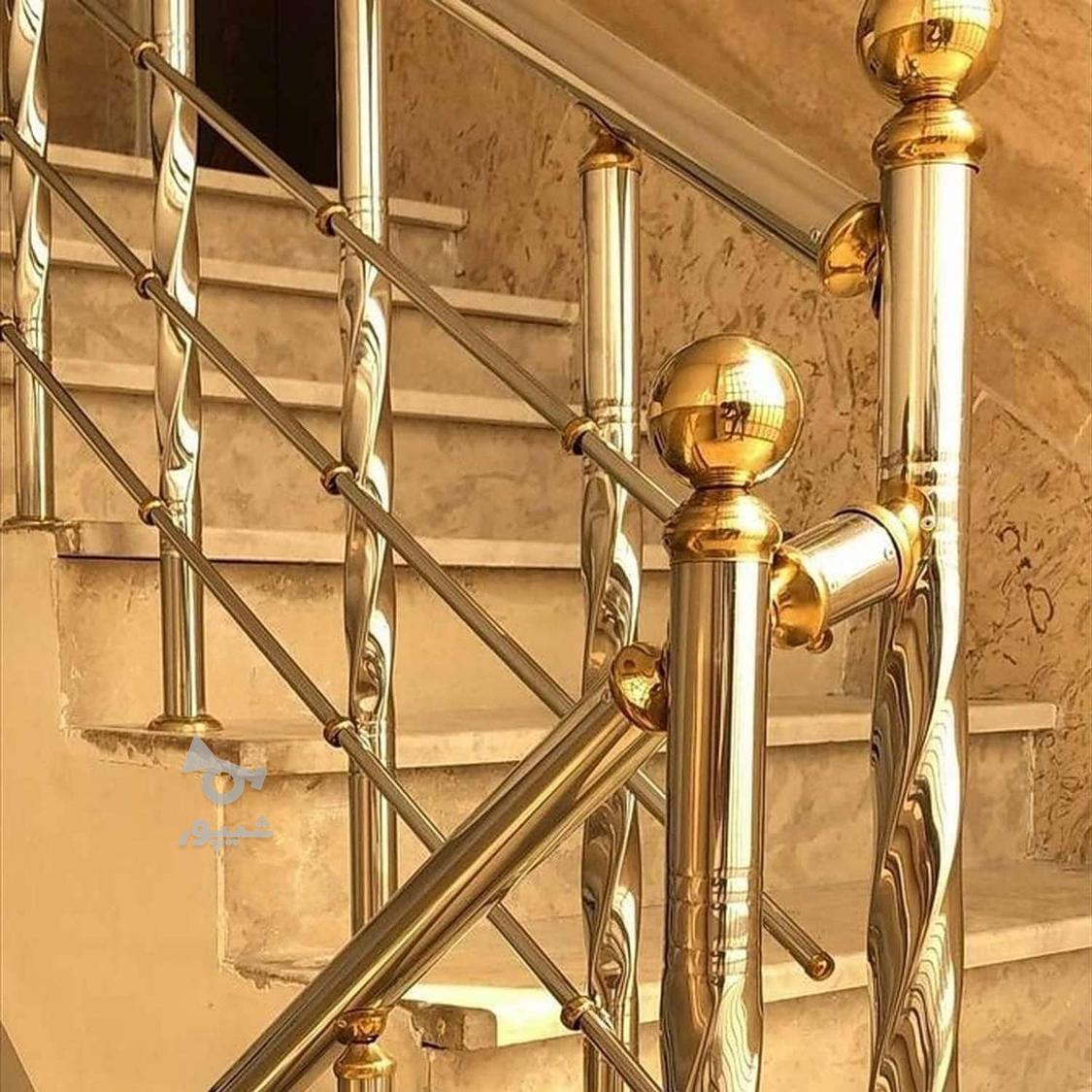 نرده استیل راه پله