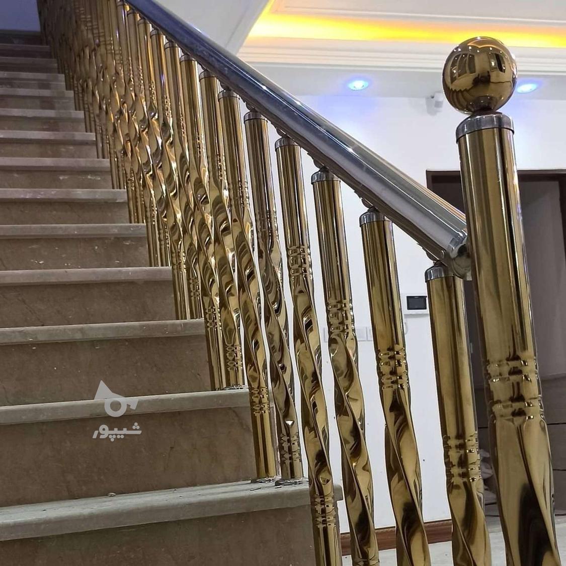 نرده استیل راه پله