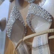 کفش مجلسی مرواریدی