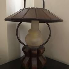 اباژور چوبی طرح فانوس