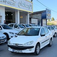 پژو 206 SD (صندوق دار) 99سفید صندوقدار
