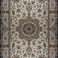 فروش اقساطی فرش دستباف 6متری نایین گل ابریشم