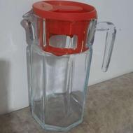 پارچ شیشه ایی قدیمی جنس خوب