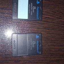 مموری کارت ps2 وps1 و تعدادی بازی