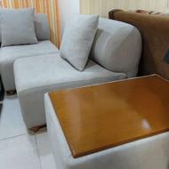 مبل ال مینیمال پارچه تدی