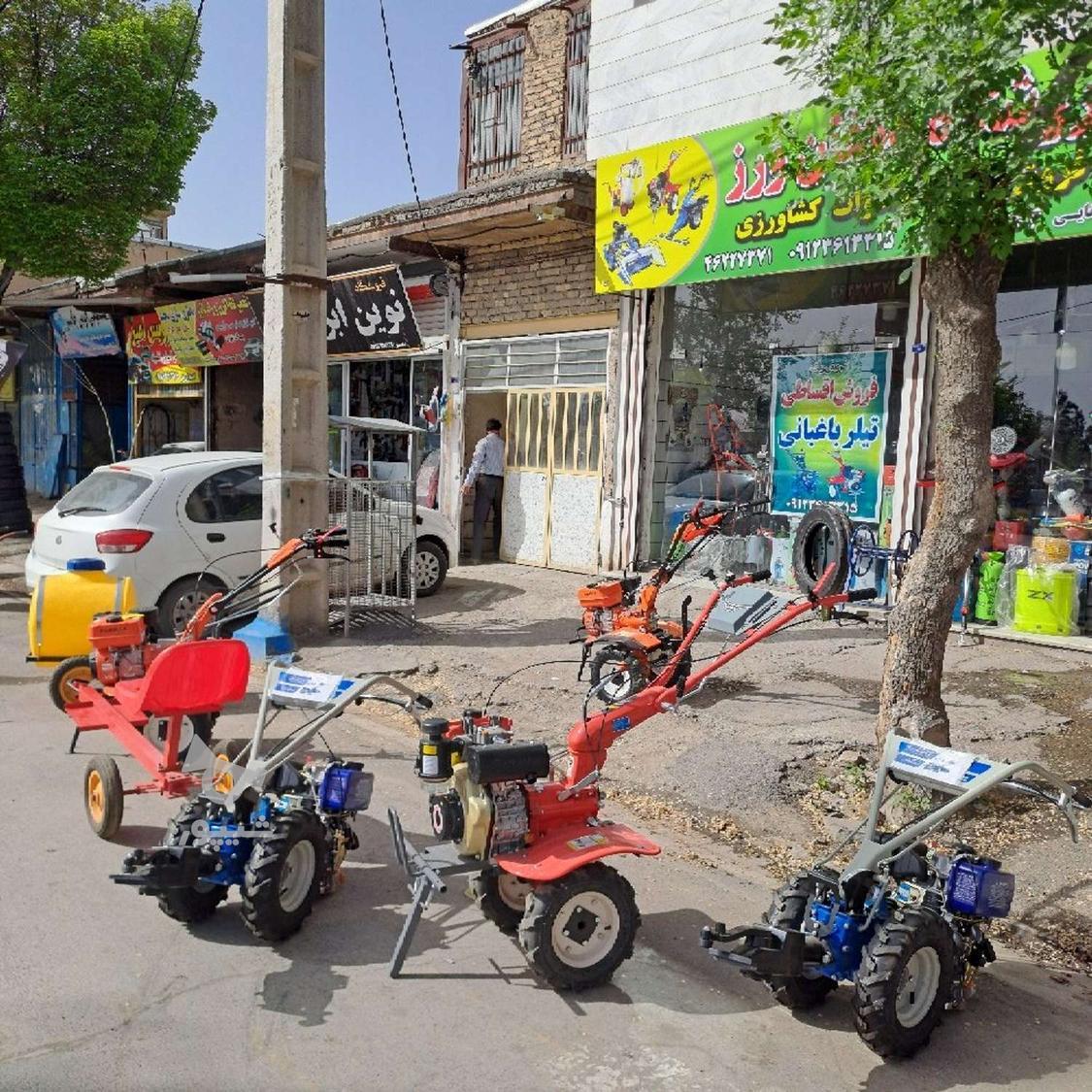 فروش ویژه انواع تیلر باغبانی