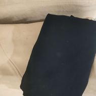 چادر مشکی چند بار پوشیده شده است..وشسته نشده