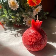 شمع یلدایی انار و کدو تنبل