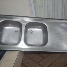 سینک ظرفشویی دوقلو سالم