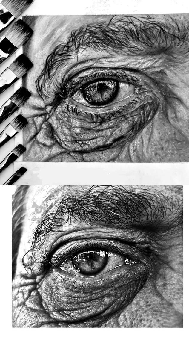 طراحی تخصصی سیاهقلم هایپررئال