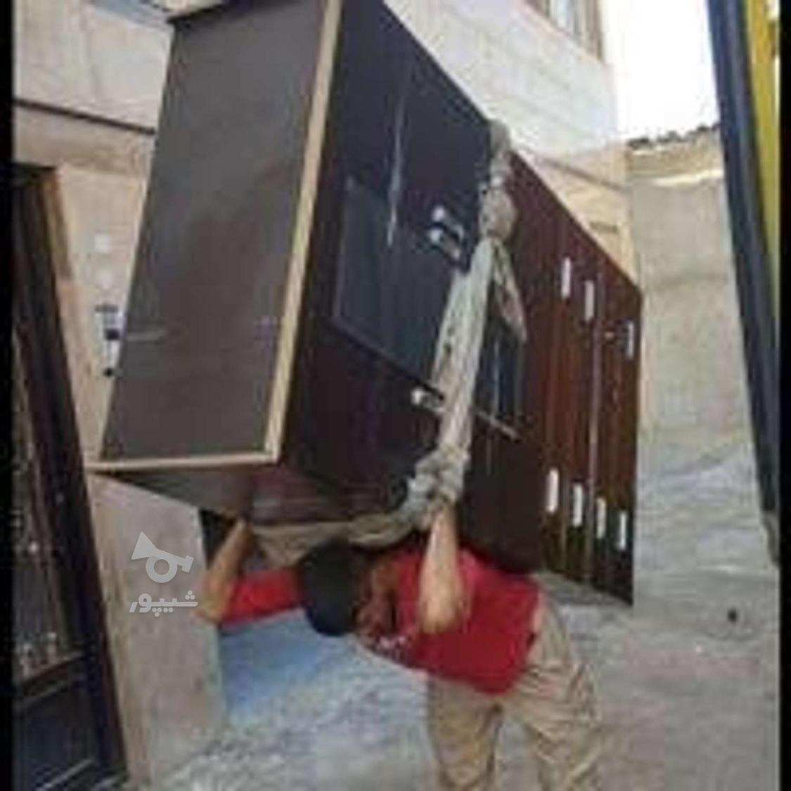 اسبابکشی حمل و نقل اثاث منزل کارگر یخچال ساید مبل گاوصندوق