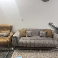 سرویس مبلمان با جلو مبلی 8نفرومیزتی وی اینه کنسول وجاکفشی