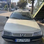پژو 405 دوگانه تمیز مدل 85