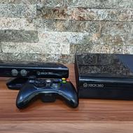 ایکس باکس 360 بهمراه دو دسته و کینکت