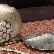 ست گلدان و شیرینی خوری نو بسیار شیک و به قیمت فروشنده ی واقع