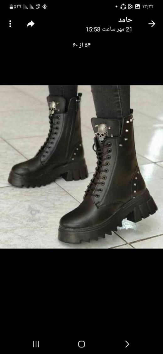 بوت در طرح های مختلف سایز 37 تا40