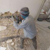 تخریب کلی و جزیی به صورت شبانه روزی گچساران و حومه