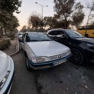 پژو 405 دوگانه فابریک تک برگ مدل 1386