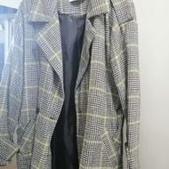 یکعددپالتو استردار.ویک کت گلداروشیک