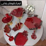 ظروف و لوازم تزئینی رزینی