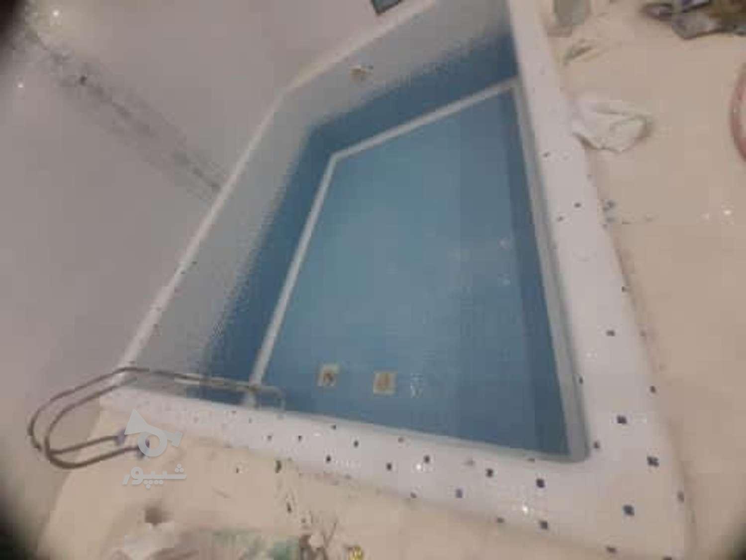 سیمانکاری ونصب سرامیک مینیاتوری استخر و جکوزی ابنما