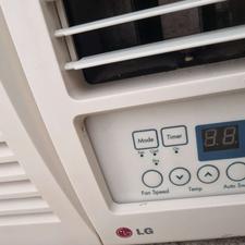 کولر پنجرهای ال جی کنترل دار