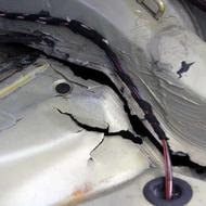 جوشکاری شاسی شکسته