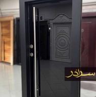 درب ضد سرقت مدرن:”کدLC330”/نرده شیشهای ضدسرقت