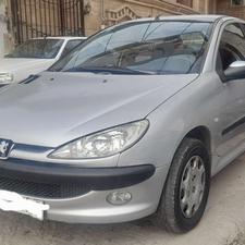 پژو 206 sd v8 1388 نقره‌ای