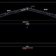 طراحی و محاسبه سوله صنعتی با نقشه سازه