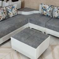 مبل گالستین مبل راحتی ال با کیفیت عالی طراحی زیبا طناز