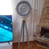 ساعت ایستاده طوسی شیک