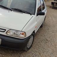 پراید سفید کارمندی مدل 97