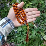 تسبیح 33عددی کهربا