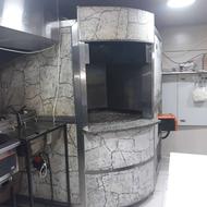 تنور گردان پیتزا ساندویچ