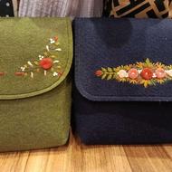 کیف های کوچک نمدی گلدوزی هنری