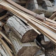 فروش هیزم ،چوب ،تخته مختلط خشک در حدود یک وانت