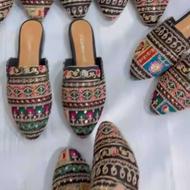 صندل یلدایی هنری دست دوز